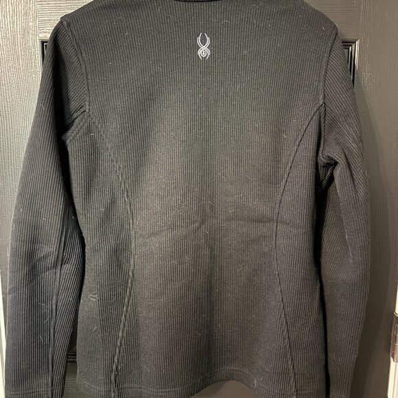 Womens Spyder Fitted Ribbed Jacket Extra Large - Picture 3 of 3